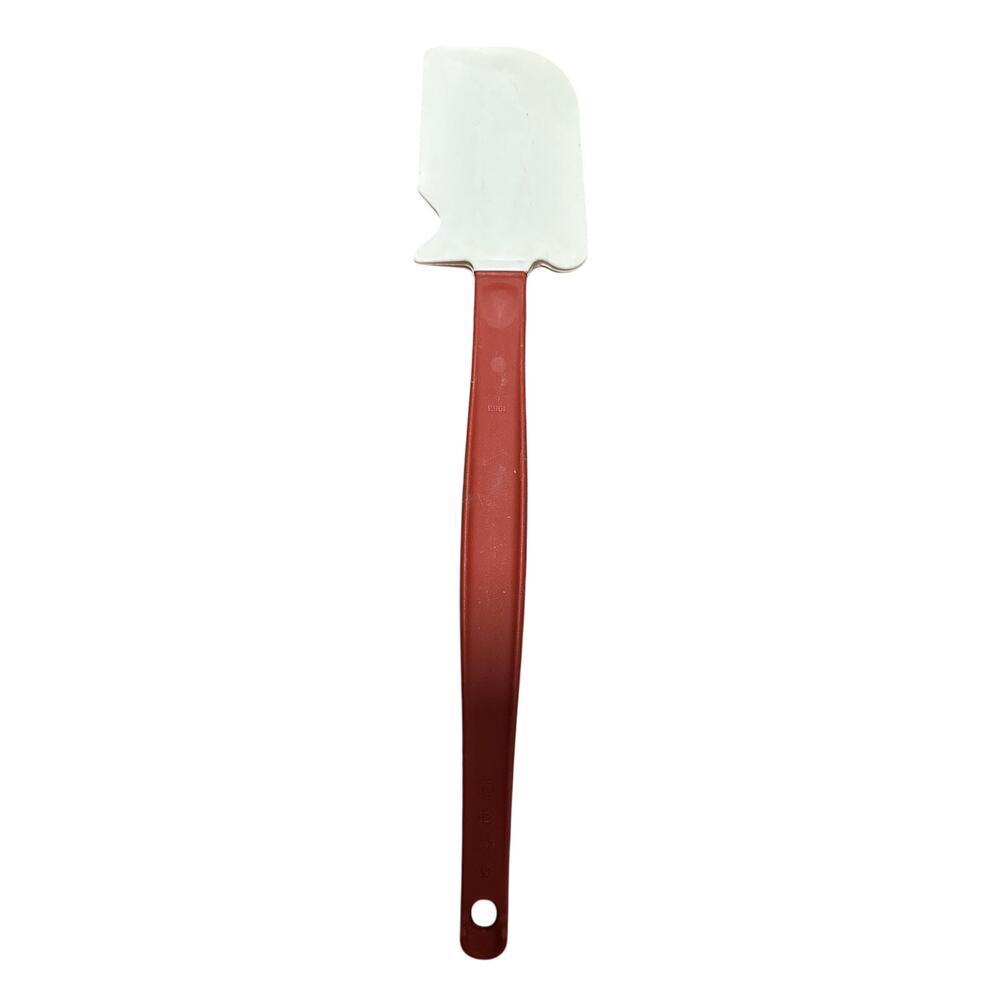 Rubbermaid Commercial White Silicone Spatula Red Handle 13 - Picture 4 of 4